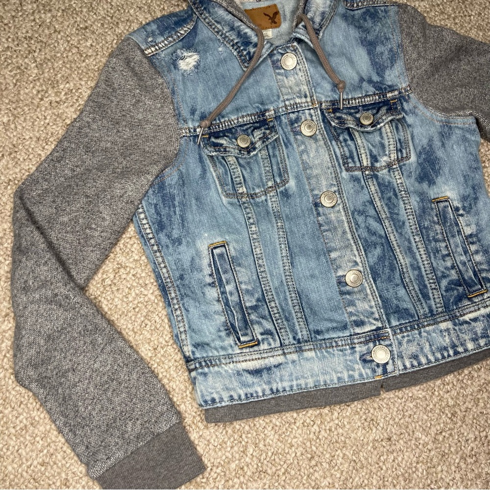American Eagle Outfitters Jean jacket - Picture 8 of 12